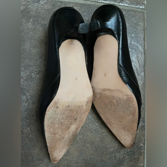 Quiet Luxury is Trending! Elegant Italian leather Pollignanno Al Mare Pumps - Picture 6 of 7